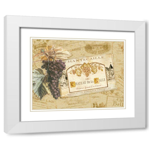 Chantecaille White Modern Wood Framed Art Print with Double Matting by Gladding, Pamela