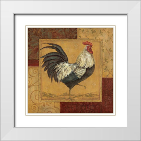 Loire Matin I White Modern Wood Framed Art Print with Double Matting by Gladding, Pamela