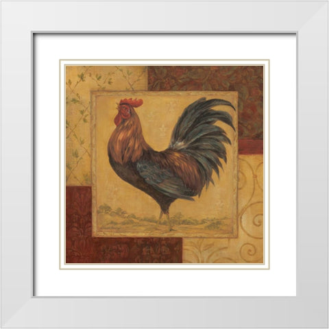 Loire Matin II White Modern Wood Framed Art Print with Double Matting by Gladding, Pamela