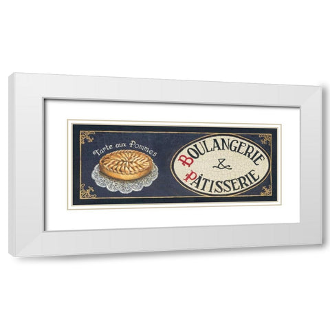 Tarte White Modern Wood Framed Art Print with Double Matting by Gorham, Gregory