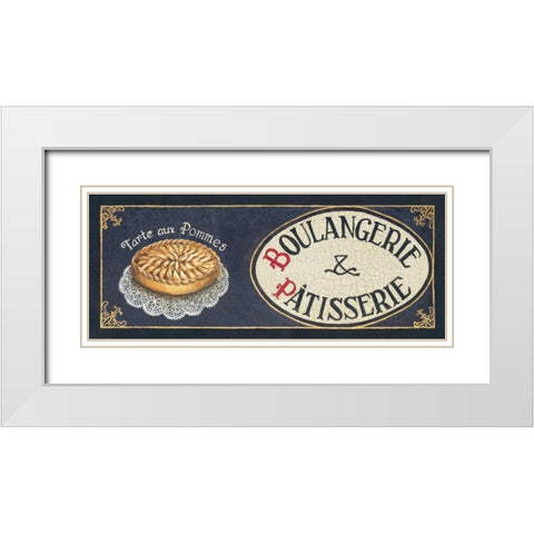 Tarte White Modern Wood Framed Art Print with Double Matting by Gorham, Gregory