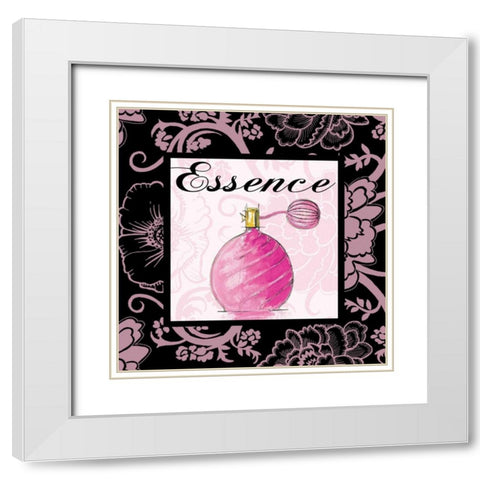 Fashion Pink Essence White Modern Wood Framed Art Print with Double Matting by Gorham, Gregory
