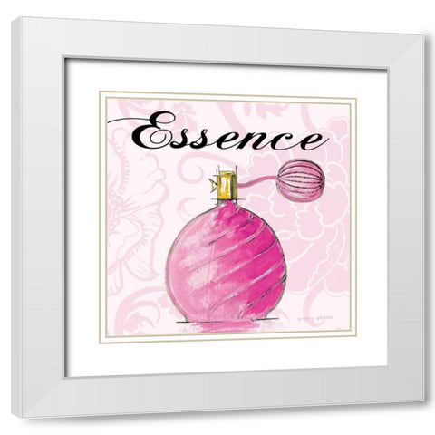 Essence White Modern Wood Framed Art Print with Double Matting by Gorham, Gregory