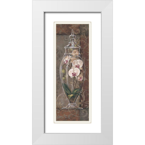 Asian Apothecary I White Modern Wood Framed Art Print with Double Matting by Jeffrey, Jillian