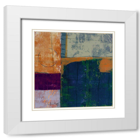 Northern Desire I White Modern Wood Framed Art Print with Double Matting by Kime, John