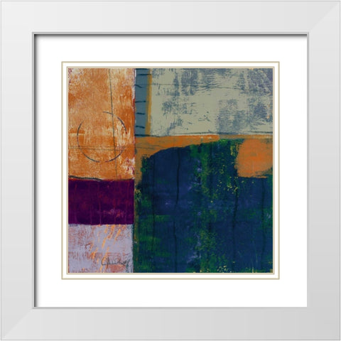 Northern Desire I White Modern Wood Framed Art Print with Double Matting by Kime, John