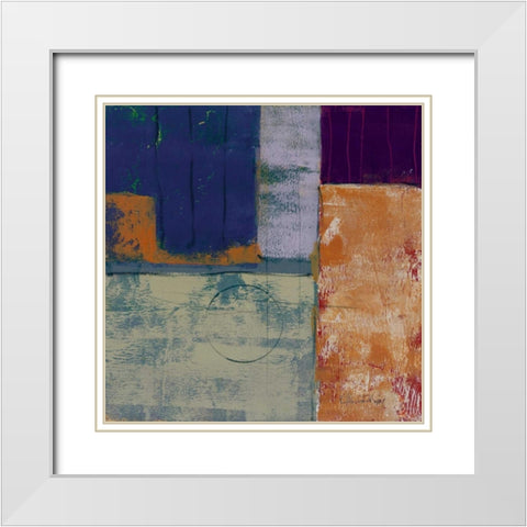 Northern Desire III White Modern Wood Framed Art Print with Double Matting by Kime, John