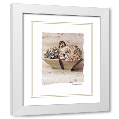 Act Two White Modern Wood Framed Art Print with Double Matting by Love, Maureen