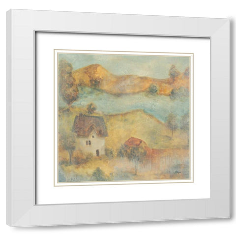 Herb de Provence II White Modern Wood Framed Art Print with Double Matting by Linza, Loretta