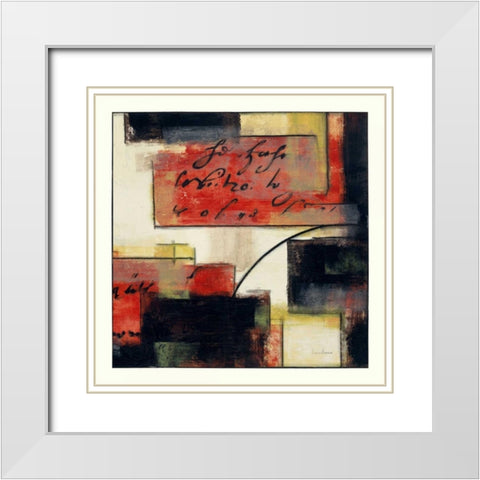 Royal Phase II White Modern Wood Framed Art Print with Double Matting by Marque, Lucia
