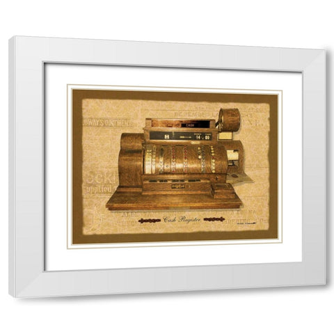 General Store I White Modern Wood Framed Art Print with Double Matting by Ouimette, Gene