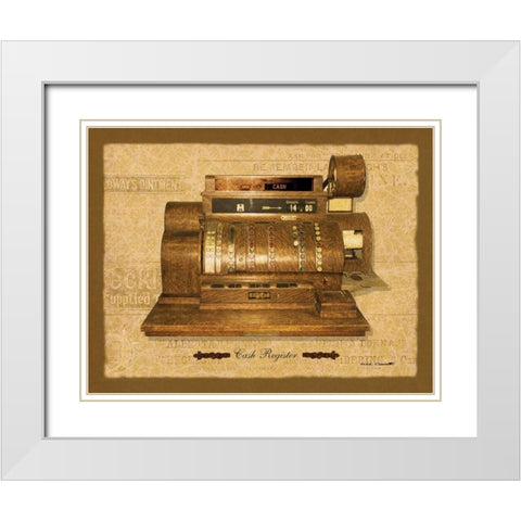 General Store I White Modern Wood Framed Art Print with Double Matting by Ouimette, Gene