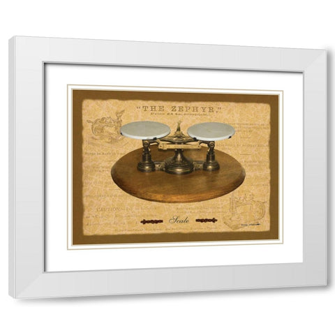General Store III White Modern Wood Framed Art Print with Double Matting by Ouimette, Gene