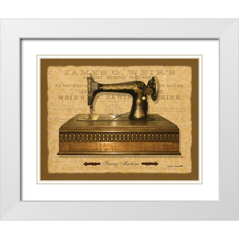 General Store IV White Modern Wood Framed Art Print with Double Matting by Ouimette, Gene