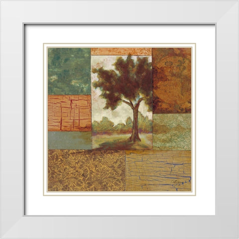 Old World Traditions II White Modern Wood Framed Art Print with Double Matting by Osborne, Susan