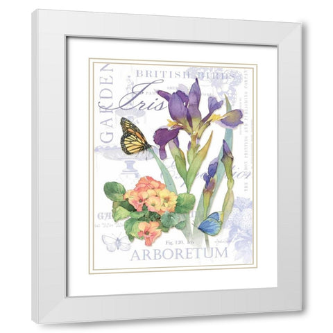 Country Manor I White Modern Wood Framed Art Print with Double Matting by Paton, Julie