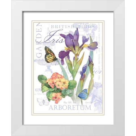 Country Manor I White Modern Wood Framed Art Print with Double Matting by Paton, Julie