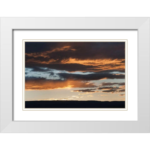 Washington Gorge I White Modern Wood Framed Art Print with Double Matting by Berzel, Erin