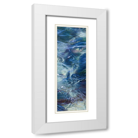 Tide Pool III White Modern Wood Framed Art Print with Double Matting by Crane, Rita