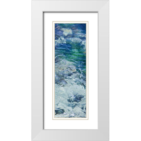 Tide Pool IV White Modern Wood Framed Art Print with Double Matting by Crane, Rita