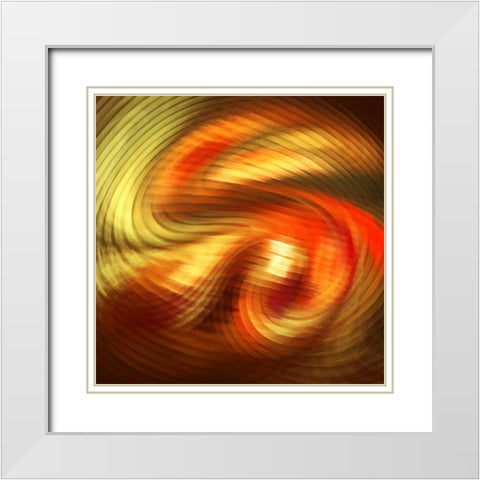 Mix It Up II White Modern Wood Framed Art Print with Double Matting by Hausenflock, Alan