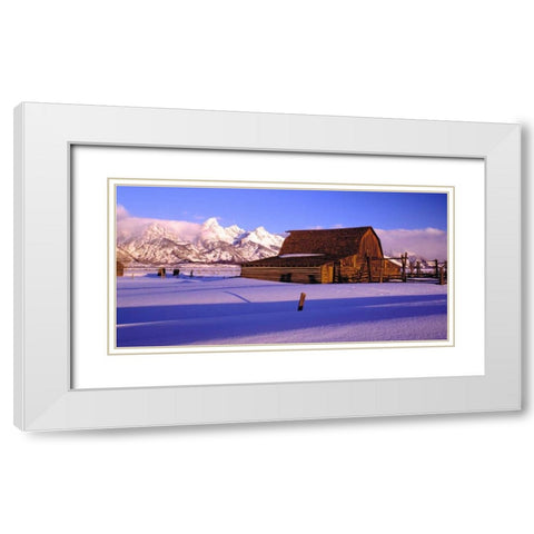 Grand Teton National Park XVIII White Modern Wood Framed Art Print with Double Matting by Leahy, Ike