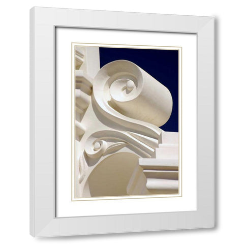 Mission Detail I White Modern Wood Framed Art Print with Double Matting by Taylor, Douglas