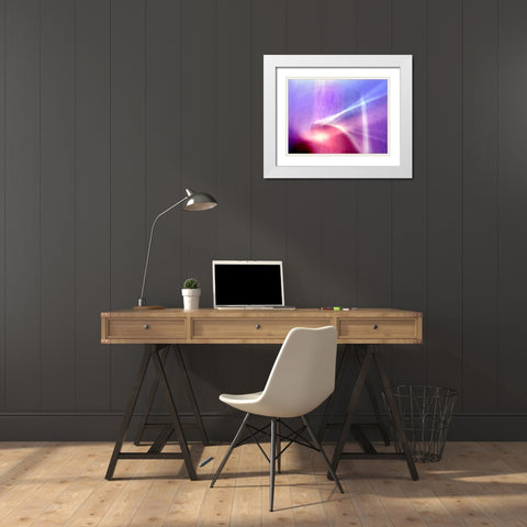 Sunken Forest White Modern Wood Framed Art Print with Double Matting by Taylor, Douglas