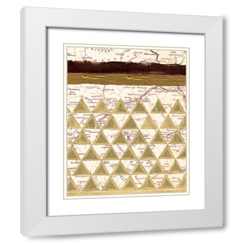 Travel Bug II White Modern Wood Framed Art Print with Double Matting by Sta Teresa, Ashley