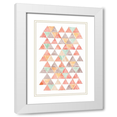 Lost Treasure White Modern Wood Framed Art Print with Double Matting by Sta Teresa, Ashley
