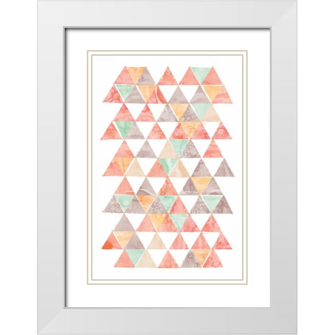 Lost Treasure White Modern Wood Framed Art Print with Double Matting by Sta Teresa, Ashley