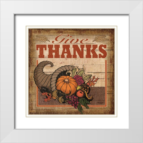 Nostalgic Harvest I White Modern Wood Framed Art Print with Double Matting by Williams, Todd