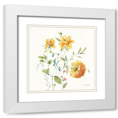 Shine Bright VII White Modern Wood Framed Art Print with Double Matting by Audit, Lisa