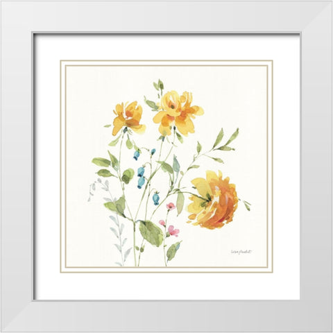 Shine Bright VII White Modern Wood Framed Art Print with Double Matting by Audit, Lisa