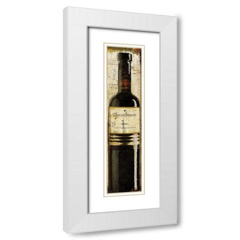 European Sample II-d White Modern Wood Framed Art Print with Double Matting by Art Licensing Studio