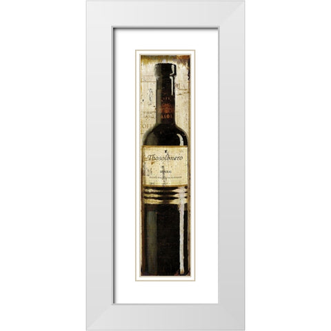 European Sample II-d White Modern Wood Framed Art Print with Double Matting by Art Licensing Studio
