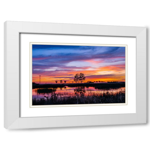 Santiago de Compostela pilgrimage - 211 White Modern Wood Framed Art Print with Double Matting by Heine, Ben