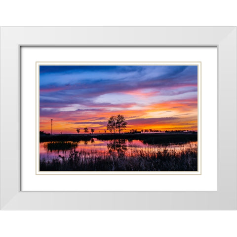 Santiago de Compostela pilgrimage - 211 White Modern Wood Framed Art Print with Double Matting by Heine, Ben