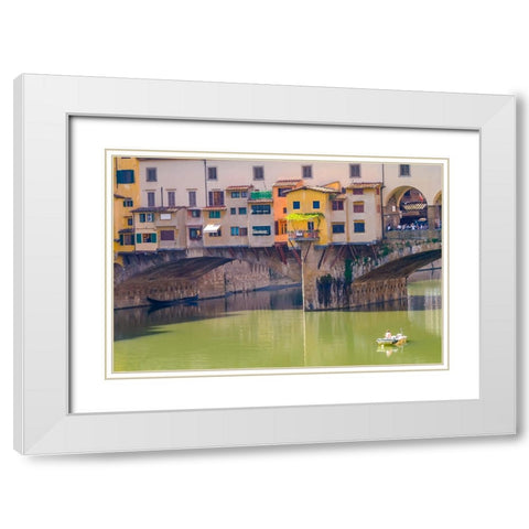 _SAM1257 White Modern Wood Framed Art Print with Double Matting by Heine, Ben