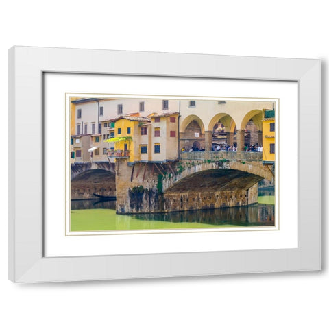 _SAM1265 White Modern Wood Framed Art Print with Double Matting by Heine, Ben