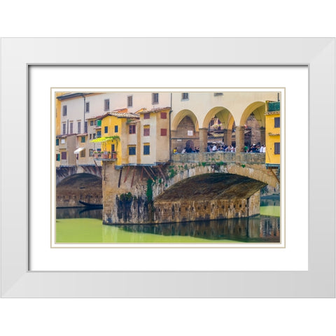 _SAM1265 White Modern Wood Framed Art Print with Double Matting by Heine, Ben