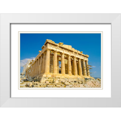 _SAM2939 White Modern Wood Framed Art Print with Double Matting by Heine, Ben