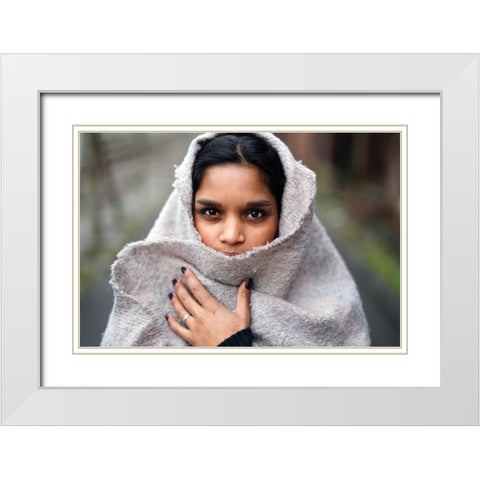 BEN00653 copy White Modern Wood Framed Art Print with Double Matting by Heine, Ben