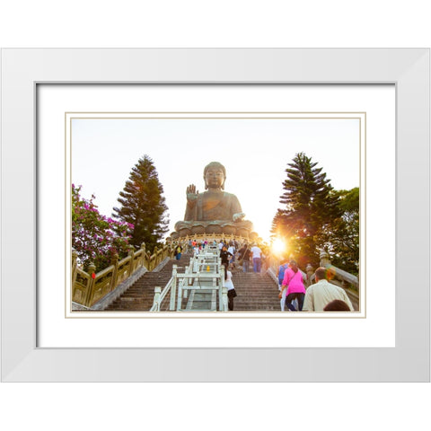 IMG_7006 White Modern Wood Framed Art Print with Double Matting by Heine, Ben