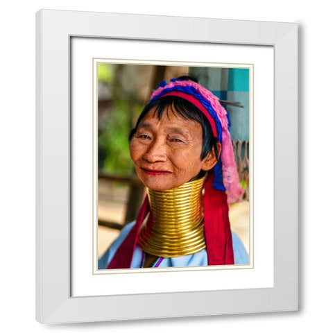 Thailand - 137 White Modern Wood Framed Art Print with Double Matting by Heine, Ben