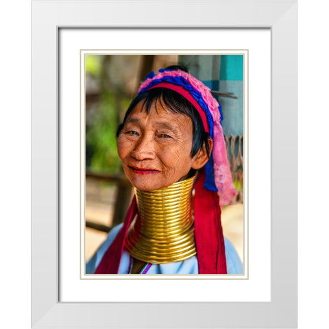 Thailand - 137 White Modern Wood Framed Art Print with Double Matting by Heine, Ben
