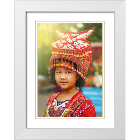 Thailand - 197 White Modern Wood Framed Art Print with Double Matting by Heine, Ben