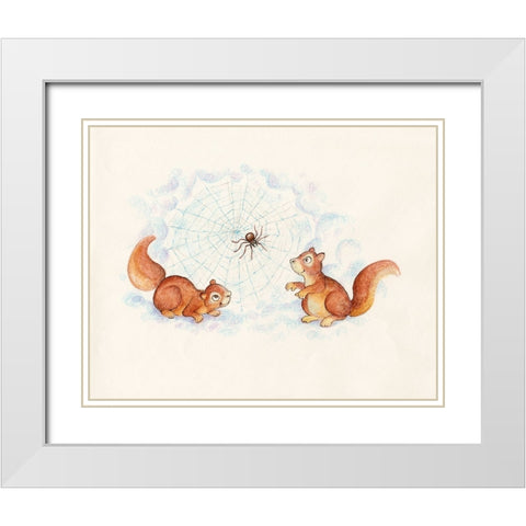 31A White Modern Wood Framed Art Print with Double Matting by Bell, Bill