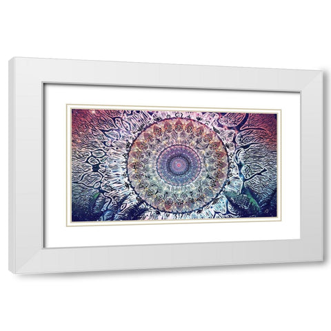 Waiting Bliss White Modern Wood Framed Art Print with Double Matting by Gray, Cameron