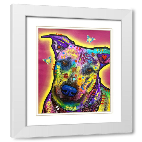Photo Feb 11-6 03 31 PM White Modern Wood Framed Art Print with Double Matting by Dean Russo Collection